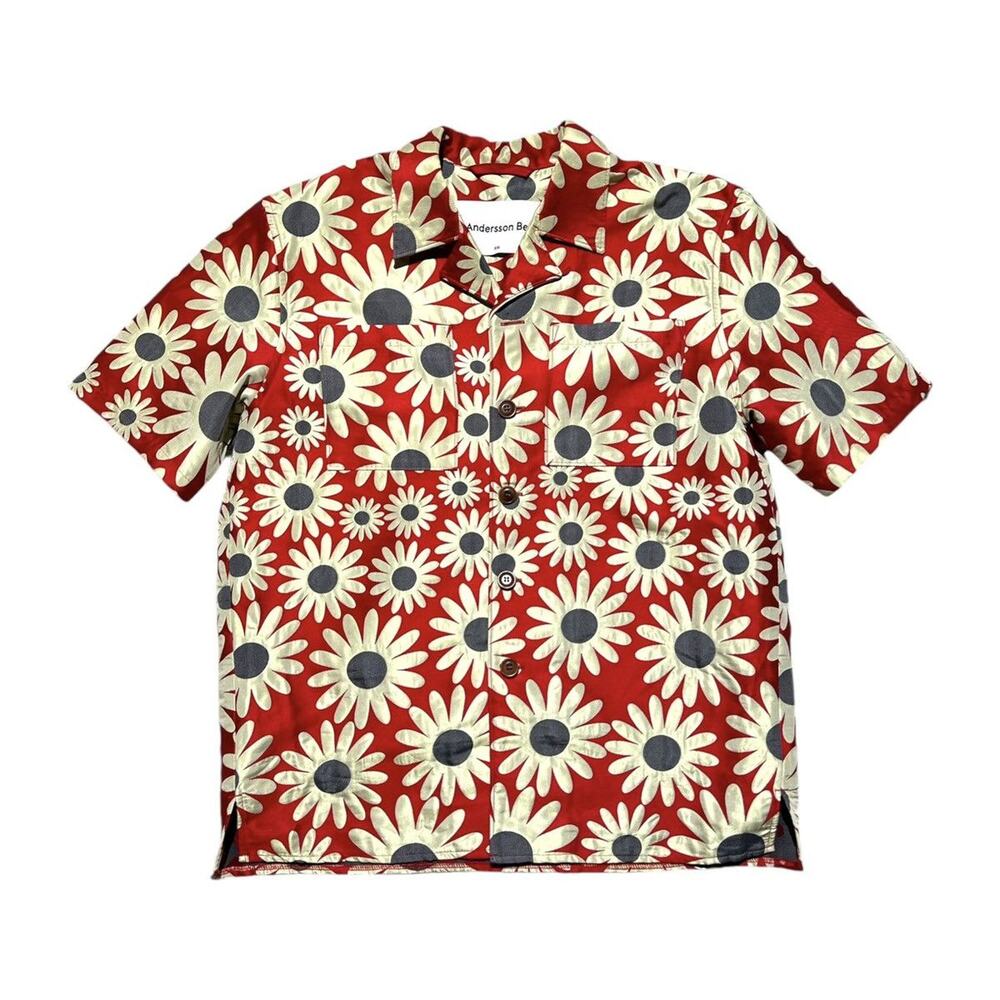 Floral Woven button down